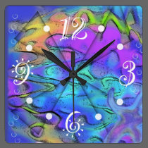 Magic of the Sea wall clocks
