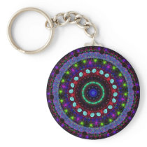 Magic Orbs Mandala Keychain