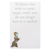Magic Pad Customized Stationery