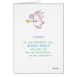 MAGIC PIGGY GREETING CARDS