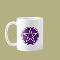 Magic Purple Pentagram mugs