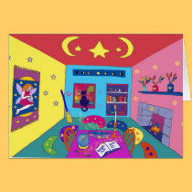 magic room card