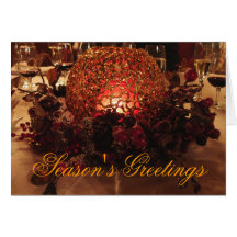 Magic season's greeting Card
