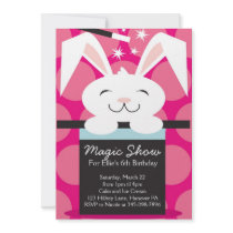 Magic Show Birthday Party Invitations