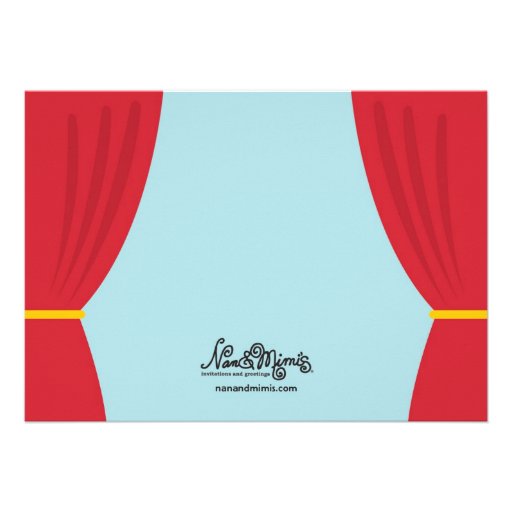 Magic Show Birthday Party Invitations