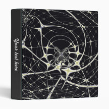 Magic Spiderweb 3 Ring Binders