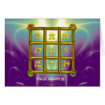 MAGIC SQUARE 33 GREETING CARDS