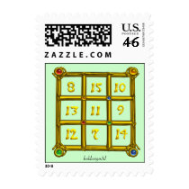 MAGIC SQUARE 33 postage