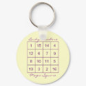 Magic Square keychain