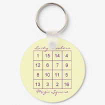 Magic Square keychains by ElementalByNature Magic Square keychains