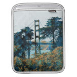magic sunset bridge iPad sleeves