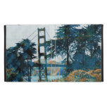 Magic Sunset san francisco ggb iPad Folio Case