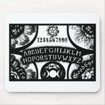 Magic Talking Occult Board Design Mouse Pads