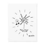'Magic Wand of Life' Postcard