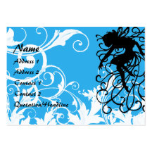 Magic White Garden -  Customized Business Card Templates