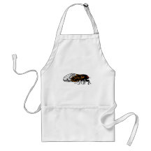 Magicada - Cicada - Cigale - Summer Buzz Apron