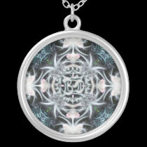 Magical Aum Fractal Art necklaces