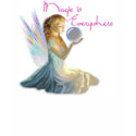 Magical Blonde Fairy Nymph Girl Sexy Tank T-Shirt