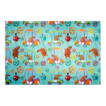 Magical Car Pattern posters
