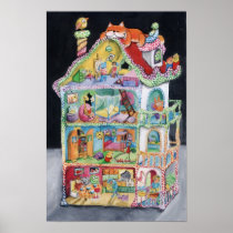 Magical Doll House Print