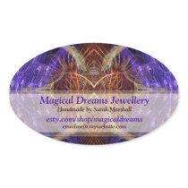 Magical Dreams Artistic Shop Label Sticker
