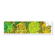 Magical Engraved Crystal Design 12 V4 Bumper Stickers