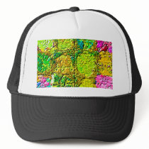 Magical Engraved Crystal Design 12 V4 Trucker Hats