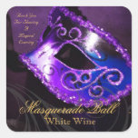 Magical Evening Purple Masquerade Sticker