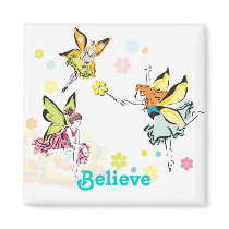 Magical Fairies magnets by MissNNick Magical Fairies magnets