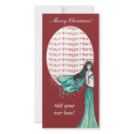 Magical Fairy Christmas Photo Card Template