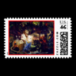 Magical Fairy Fantasy Postage Stamp: Fairy Bower stamps