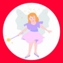 Magical Fairy Sticker by imagefactory Magical Fairy Sticker