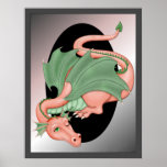 Magical Fantasy Dragon Resting Print