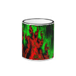 Magical Fire Fractal Mugs