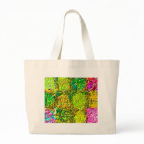 Magical Floral Crystal Healing 12 V3 Canvas Bags