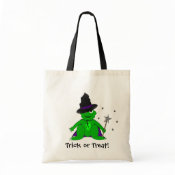 Magical Frog Trick or Treat Tote! Bag