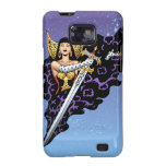 Magical Gothic Queen with Huge Sword by Al Rio Samsung Galaxy SII Cover