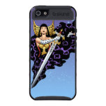 Magical Gothic Queen with Huge Sword by Al Rio iPhone 5 Cover