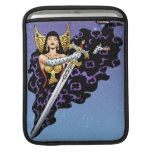 Magical Gothic Queen with Huge Sword by Al Rio Sleeves For iPads