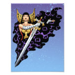 Magical Gothic Queen with Huge Sword by Al Rio Photograph