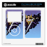 Magical Gothic Queen with Huge Sword by Al Rio iPod Classic Decals