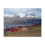 Magical Longyearbyen, Svalbard Post Card