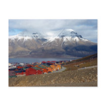 Magical Longyearbyen, Svalbard Post Card