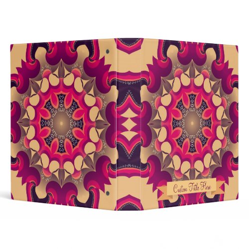 Magical Mandala Geometry Binder binder
