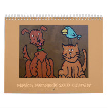 Magical Menagerie 2010 Calendar by ronaldyork Magical Menagerie 2010 Calendar