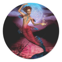 Magical Mermaid Moon stickers by emmamarlow Magical Mermaid Moon stickers