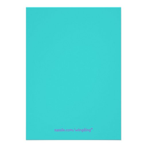 Magical Mermaids Pool Party Personalized Announcements