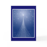 Magical Star Dusted Christmas Tree Greeting Card