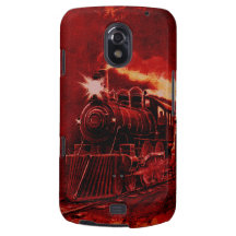 Magical Steam Engine Victorian Train Samsung Galaxy Nexus Cover