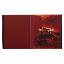 Magical Steam Engine Victorian Train iPad Case